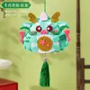 Bolsita de Festival del Bote del Dragón Zongzi Jardín de Niños Hecho a Mano DIY Bolsa de Material Regalo para Niños Juguete Colgante de Bolsita de Ajenjo