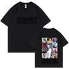 Camiseta con estampado divertido para estación independiente de Amazon TAYLOR SWIFT Hombres y mujeres europeos y americanos casual manga corta venta al por mayor