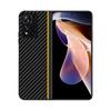 Funda protectora de cuero con patrón de fibra para Red Rice Note11Pro + Funda para teléfono móvil, resistente a caídas, para negocios
