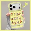 Adecuado para funda de teléfono móvil Apple 16Promax Iphone17 Silicona 14 Soporte 15 Bebé Llorando Estrella 13 Dibujo Animado Lindo