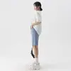 Shorts Jeans Versátil Estilo Coreano para Mulheres, Novo Verão 2023 Cintura Alta Solto Emagrecedor Perna Reta Jeans