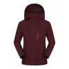Jaqueta Corta-Vento Feminina Camada Única para Primavera/Outono, Roupa Externa à Prova de Vento e Repelente à Água, Forro de Malha Respirável, Pequeno Tecido Oxford, Roupa de Montanhismo