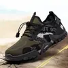 Zapatos Nuevos para Hombre Transfronterizos, Zapatos para Senderismo al Aire Libre, Malla Transpirable Antideslizantes para Vadeo, Zapatos para Hombre al por Mayor de Comercio Exterior