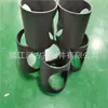 Tubo de forma especial modificado con fibra de carbono relleno de Teflón PTFE tamaño no estándar muestra de trefilado