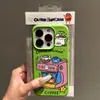 Funda de Teléfono Móvil de Dibujos Animados para Apple 17Pro Iphone15Pro Anticaída 12P Carcasa Rugosa Resistente al Desgaste