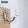 Novo gancho de parede gancho de porta de banheiro hardware único e duplo pequeno gancho estilo europeu sala de estar quarto gancho de vestiário