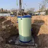 Estación de Bombeo Integrada de FRP Estación de Bombeo Elevadora de Aguas Residuales Inteligente Enterrada Estación de Bombeo Prefabricada para Aguas Pluviales Municipales