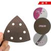 Lija Triangular de Esponja 90*90*90mm 6 Agujeros Lija Roja de Esponja Molinillo Tesoro Universal Lija Aglomerada