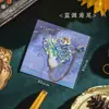 Marcador de Metal Recortado Pintura a Óleo Retrô, Pintura Famosa de Van Gogh de Aparência Nobre, Porta-Página para Livro de Leitura de Estudante, Presente Cultural e Criativo Exquisito