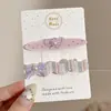 2026 Nuevo Pasador de Pelo de Dibujos Animados Pasador de Pelo Dulce con Lazo Pinza Lateral Exquisita de Gama Alta Pinza de Pato