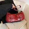 Bolso Pequeño Texturizado de Alta Gama para Mujer 2024 Nueva Moda Versátil Bolso Cruzado Super Popular Bolso de Hombro Único para Axila Bolso Cuadrado Pequeño