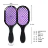 Nuevo peine hueco Amazon de panal para cabello húmedo y seco, peine de malla para peinar, peine de masaje para cabello liso del hogar