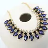 Collar Geométrico Estilo Europeo y Americano con Pedrería, Diseño Creativo y Único, Accesorios de Aleación para Otoño e Invierno, Venta Directa del Fabricante, Joyería al por Mayor N013