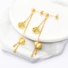 Moda de Verano Ajuste Extraíble Dos Usos Colgante de Calabaza Cadena Clavicular Pulsera de Cuentas de Cuerda Elástica Collar para Mujer