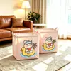 Gafas de buceo, caja de almacenamiento de oso de verano, snacks para el coche, juguetes para bebé, cesta de almacenamiento y organización plegable de gran capacidad