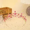 Coroa de Noiva Coroa Tiara Acessórios de Casamento Faixa de Cabeça Princesa Aniversário Palco Coroa de Luxo Strass Acessórios de Cabelo