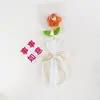 Rosas de Lã Crochê Feitas à Mão Transfronteiriças, Rosa de Tricô Simulada Estilo Xinhongshu Produto Acabado, Presente Festivo