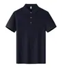 Oempolo vestuário de trabalho feito sob medida para homens, uniformes de equipe corporativos, camisetas de manga curta com impressão de logotipo, tops de trabalho para negócios atacado