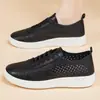 Zapatos Casuales para Mujer 2026 Verano Nuevos Estilo Transfronterizo Huecos Transpirables Cómodos Zapatos de Una Sola Pieza con Suelas Blandas Que No Cansan Tus Pies, Zapatos para Caminar de Mamá