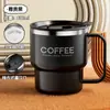 Caneca de Aço Inoxidável 304 Camada Dupla Café Leite Escala Caneca Criativa Isolada Xícara de Chá Copo de Água Japonês Presente