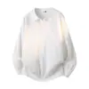 Camisa polo, suéter de punto de manga larga, para hombre, con cuello, cuello en V de gaviota, estilo old money, business casual, otoño/invierno, venta al por mayor desde una fábrica para ventas transfronterizas