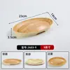 Utensílios de Mesa para Hot Pot Estilo Montanha, Prato de Carne com Sopa Azeda, Prato Popular Online de Carne Fresca Fatiada Estilo Montanha, Prato em Forma de Barco