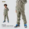 Ropa para Niños Tilani Marca de Moda Europea y Americana de Alta Calidad Terciopelo Cálido de 350 g Otoño e Invierno Pantalones Deportivos y de Ocio para Hombres, Mujeres y Niños