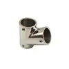 Tee de acero inoxidable 316 de 22 mm/25 mm conector de tubería de 60 grados accesorios para pasamanos de barandilla accesorios marinos