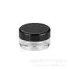 Muestra de 4g caja redonda botella de boca ancha botella de crema 4ml botella de boca ancha frasco para cuentas caja para polvo de labios caja redonda para sombras de ojos