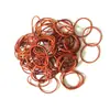 Yuanmeng Anillo Tórico de Silicona Roja Diámetro de Alambre 1/1.5 Diámetro Exterior 4-40 Impermeable Grado Alimenticio Resistente a Altas Temperaturas Anillo de Sellado O-ring