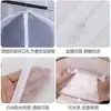 [Grande saco de pó para roupas] Casaco impermeável transparente para uso doméstico, saco de pendurar para roupas, capa de pó lavável