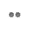 Brincos de Tarraxa Exquisitos de Trevo de Diamante Design de Nicho Feminino Brincos Banhados a Prata de Alta Qualidade Novos Brincos Populares de 2023