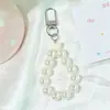 Nueva cadena corta de imitación de perlas DIY, cadena de perlas para bolso de cinta de moda, funda de teléfono, llavero y colgante - Accesorios al por mayor