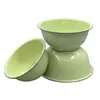 Bacia de Sopa Esmaltada Antiga, Tigela Aprofundada, Tigela de Arroz Nostálgica, Tigela de Pote Esmaltado, Bacia de Sopa Espessada, Tigela de Pote Esmaltado Verde, Tigela Maocai