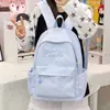 Mochila para estudiantes universitarias versátil estilo japonés ins estudiantes de preparatoria secundaria estudiantes de secundaria estrellas mochila de doble hombro mochila para estudiantes de secundaria mochila escolar