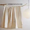 Súper suave~ Colcha de verano de algodón y lino natural, colcha de lino suave para aire acondicionado, juego de cuatro piezas de colcha de verano Clase A, lavable a máquina