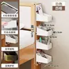 Organizador de mesa de cabeceira de ferro montado na parede de grande capacidade, uma alternativa prática para guardar lenços de papel e outros itens no quarto