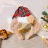 Diadema navideña de 2024 con orejas de oso Duffy y peluche, ideal para otoño e invierno, con tarjeta para el cabello Advanced Sense.
