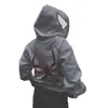 Sudadera con Capucha y Cremallera Personalizada Europea y Americana para Halloween 2025 para Hombres y Mujeres Camisa de Pareja Y2K Sudaderas con Cremallera de Spider-Man
