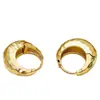 Pendientes Redondos de Latón de Lujo Ligero, Modernos y Versátiles, Joyería de Gama Alta y Elegante