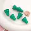 Cono de Helado Pintado Acrílico Cuentas Sueltas Pulsera de Cuentas Hecha a Mano DIY Accesorios para Collar Colgante Venta al por Mayor
