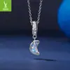 Yinziyun Original Colgante de Posicionamiento de Silicona Luna de Meteorito Accesorios Piedra Lunar Soñadora Luna Pulsera DIY Cuentas