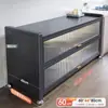 Prateleira de Armazenamento de Cozinha em Laje de Pedra Armário de Armazenamento Multicamadas de Chão Armário de Cozinha Integrado na Parede Aparador Multifuncional Armário de Armazenamento