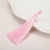 Anillo de tiro de 8 cm borla borla borla pin colgante marcapáginas saquito colgante decoración de joyería multicolor opcional precio grande excelente