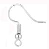 Aretes de Ganchos para Oreja de Latón de Venta Caliente Transfronterizo Accesorios de Joyería para Oreja Ganchos para Oreja DIY Hecho a Mano Materiales Semielaborados para Ganchos de Oreja Venta al Por Mayor