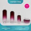 Spot Cosméticos Set Garrafa Multi-sided Roxo Set Garrafa Skin Care Vidro Set Garrafa Cosméticos Sub-engarrafamento