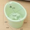 Cubo para Baño de Bebé 0-6 Años Cubo para Baño Infantil Cubo de Baño Cubo para Baño Sentado Bañera de Plástico Engrosada Bañera