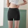 Pantalones de seguridad de seda de hielo para mujer, ropa interior de verano, anticaminantes, finos, de cintura alta, que no se enroscan, sin marcas, que levantan la cadera y moldean el abdomen.