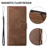 Adequado para Capa flip de negócios VIVOY05 antiderrapante, Capa de telefone Google Pixel8 com suporte e múltiplos compartimentos para cartão anti-queda