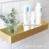 Pure Brass Caixa de armazenamento de parede pendurada Cozinha Golden Storage Rack Parede banheiro Rack Sala de Estar Prateleira de armazenamento